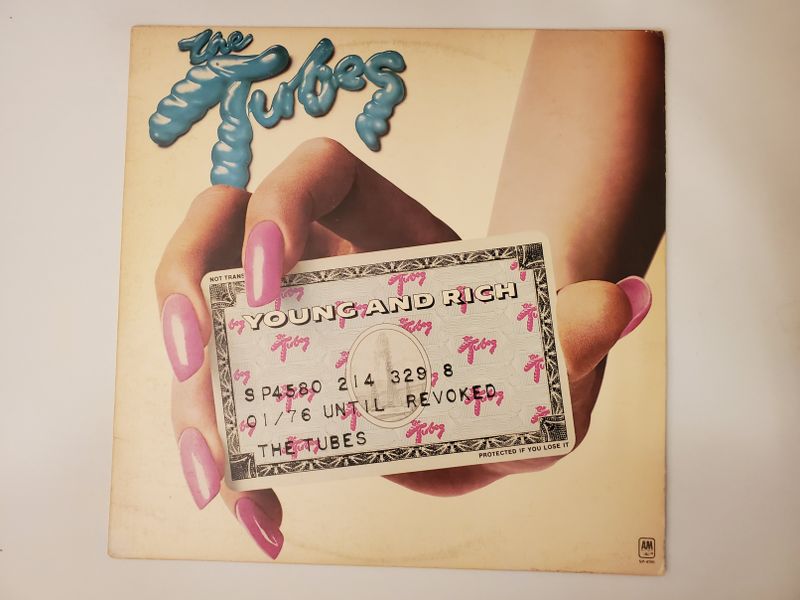 The Tubes Young and Rich vinyl record